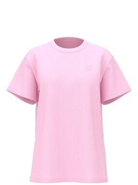 SET!! Pink Victoria's Secret Crewneck Short Sleeve Tee/Campus Fleece Sweatpants